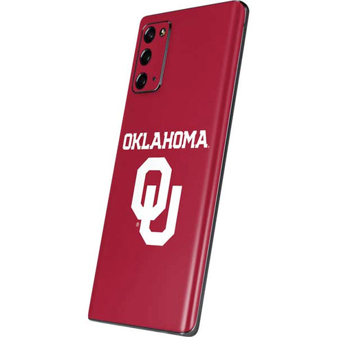 University of Oklahoma Basketball Galaxy Note20 5G Skin