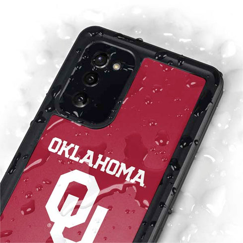 University of Oklahoma Basketball Galaxy Note20 5G Waterproof Case