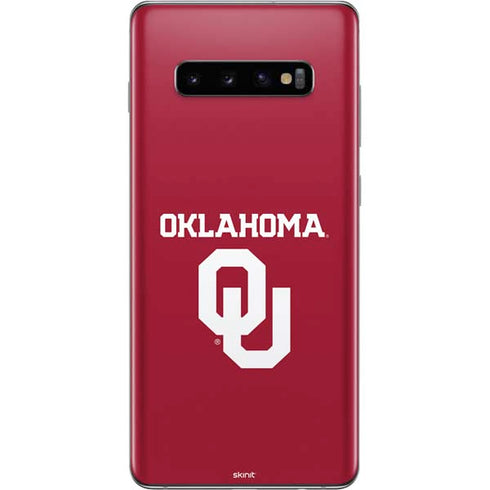 University of Oklahoma Basketball Galaxy S10 Plus Skin
