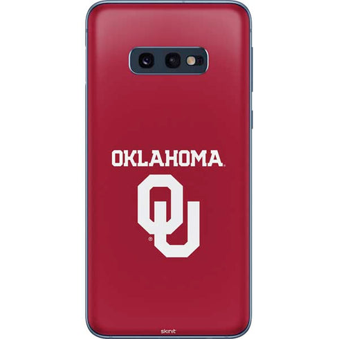 University of Oklahoma Basketball Galaxy S10e Skin