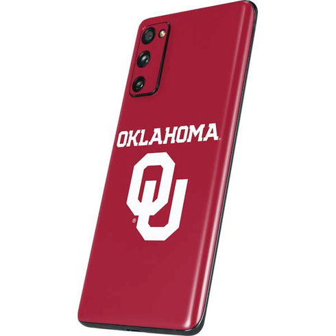 University of Oklahoma Basketball Galaxy S20 Fan Edition Skin