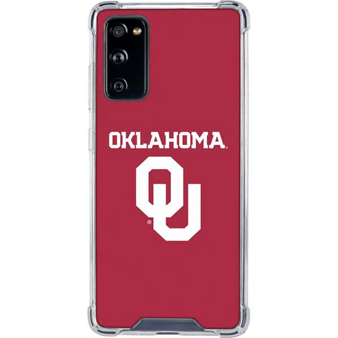 University of Oklahoma Basketball Galaxy S20 FE Clear Case