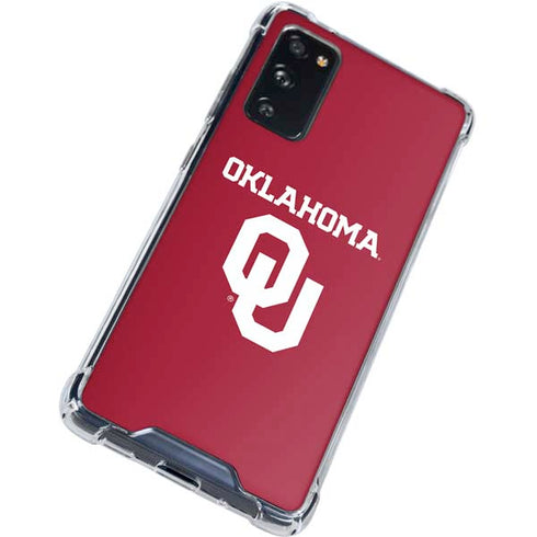 University of Oklahoma Basketball Galaxy S20 FE Clear Case