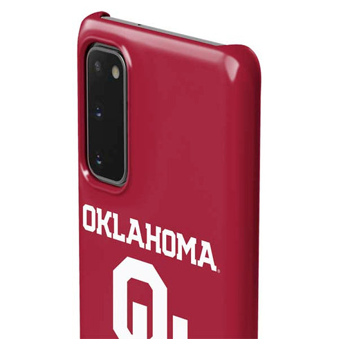 University of Oklahoma Basketball Galaxy S20 Lite Case