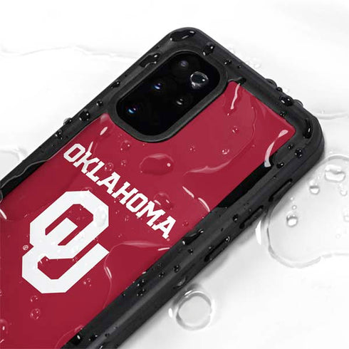 University of Oklahoma Basketball Galaxy S20 Plus Waterproof Case