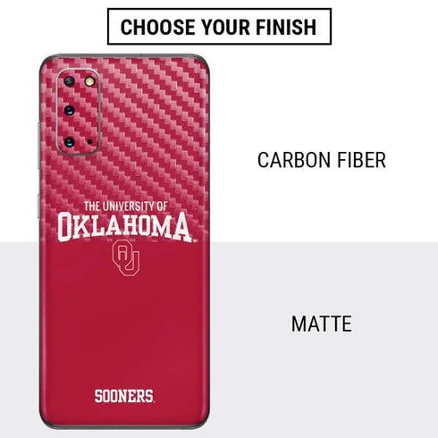 University of Oklahoma Basketball Galaxy S20 Skin