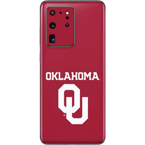 University of Oklahoma Basketball Galaxy S20 Ultra 5G Skin
