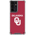 University of Oklahoma Basketball Galaxy S21 Ultra 5G Clear Case