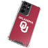University of Oklahoma Basketball Galaxy S21 Ultra 5G Clear Case