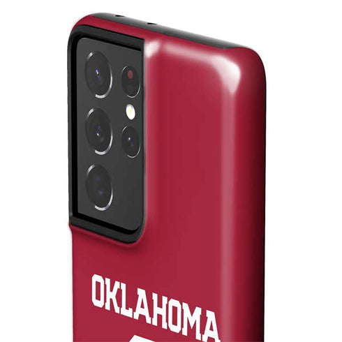 University of Oklahoma Basketball Galaxy S21 Ultra 5G Pro Case