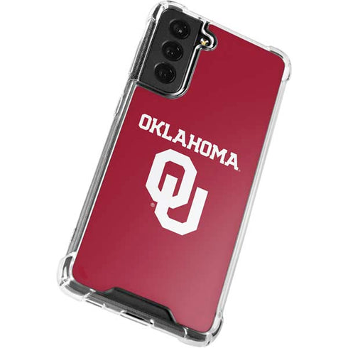 University of Oklahoma Basketball Galaxy S22 Plus Clear Case