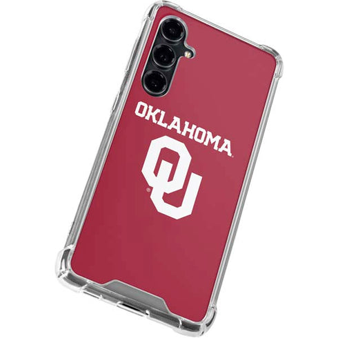 University of Oklahoma Basketball Galaxy S23 FE Clear Case