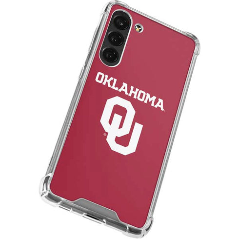 University of Oklahoma Basketball Galaxy S23 Plus Clear Case