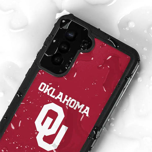 University of Oklahoma Basketball Galaxy S23 Plus Waterproof Case