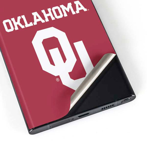 University of Oklahoma Basketball Galaxy S23 Ultra Skin