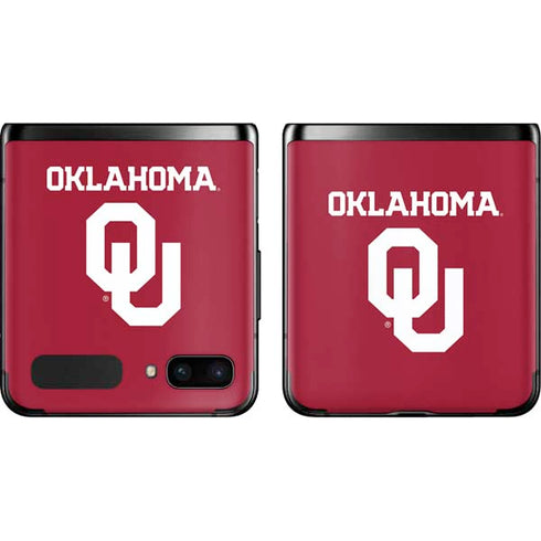 University of Oklahoma Basketball Galaxy Z Flip Skin