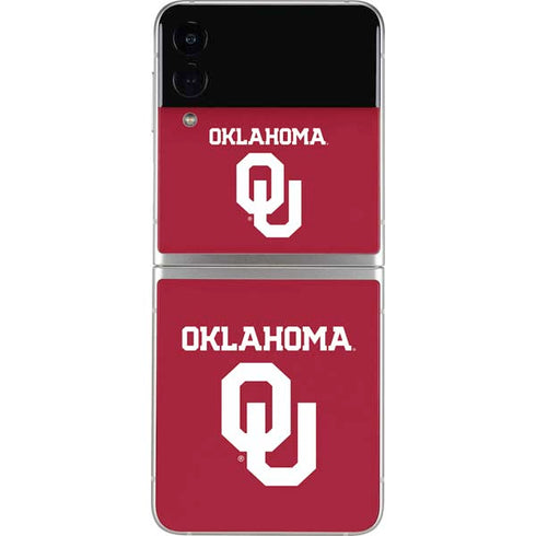 University of Oklahoma Basketball Galaxy Z Flip3 5G Skin
