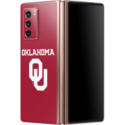 University of Oklahoma Basketball Galaxy Z Fold2 5G Skin