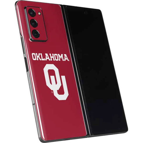 University of Oklahoma Basketball Galaxy Z Fold2 5G Skin
