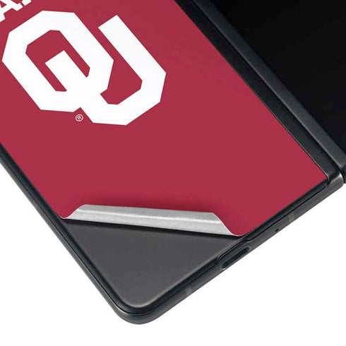 University of Oklahoma Basketball Galaxy Z Fold3 5G Skin