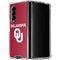 University of Oklahoma Basketball Galaxy Z Fold4 5G Clear Case