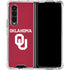 University of Oklahoma Basketball Galaxy Z Fold4 5G Clear Case