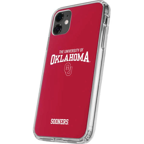 University of Oklahoma Basketball iPhone 11 Clear Case