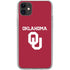 University of Oklahoma Basketball iPhone 11 Clear Case
