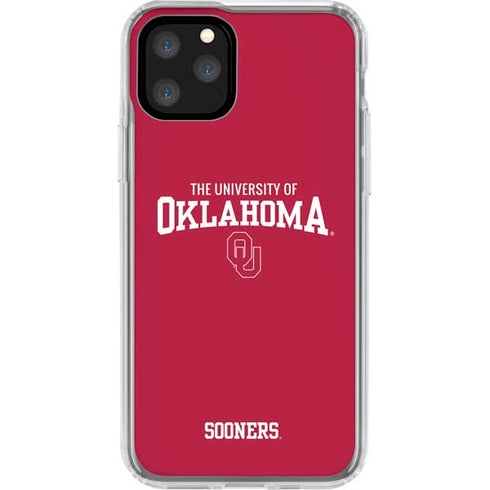 University of Oklahoma Basketball iPhone 11 Pro Clear Case