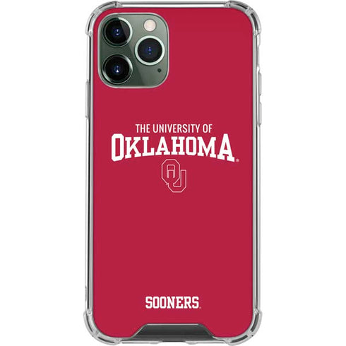 University of Oklahoma Basketball iPhone 11 Pro Max Clear Case