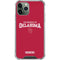 University of Oklahoma Basketball iPhone 11 Pro Max Clear Case