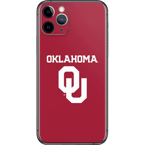 University of Oklahoma Basketball iPhone 11 Pro Skin