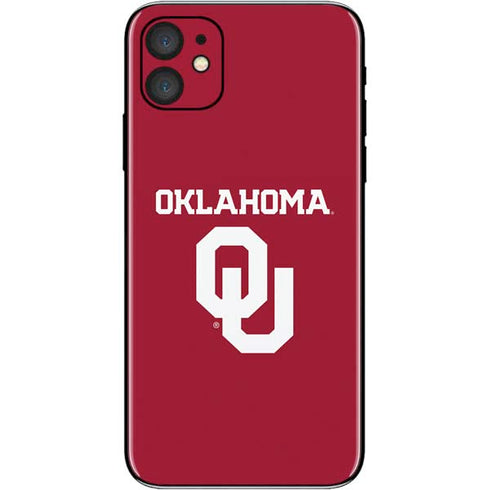 University of Oklahoma Basketball iPhone 11 Skin