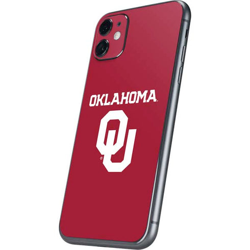 University of Oklahoma Basketball iPhone 11 Skin