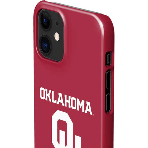 University of Oklahoma Basketball iPhone 12 Mini Lite Case