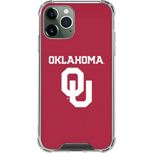 University of Oklahoma Basketball iPhone 12 Pro Clear Case