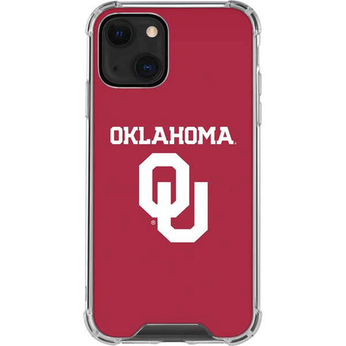University of Oklahoma Basketball iPhone 13 Mini Clear Case