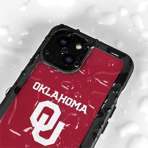 University of Oklahoma Basketball iPhone 13 Mini Waterproof Case