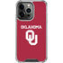 University of Oklahoma Basketball iPhone 13 Pro Clear Case