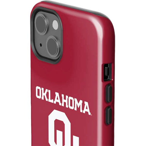 University of Oklahoma Basketball iPhone 15 Impact Case