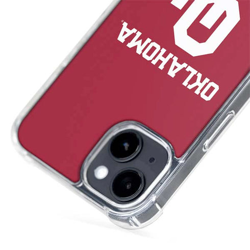 University of Oklahoma Basketball iPhone 15 Plus MagSafe Case