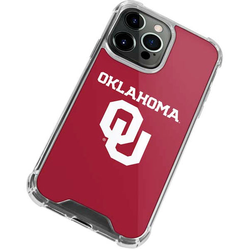 University of Oklahoma Basketball iPhone 14 Pro Clear Case