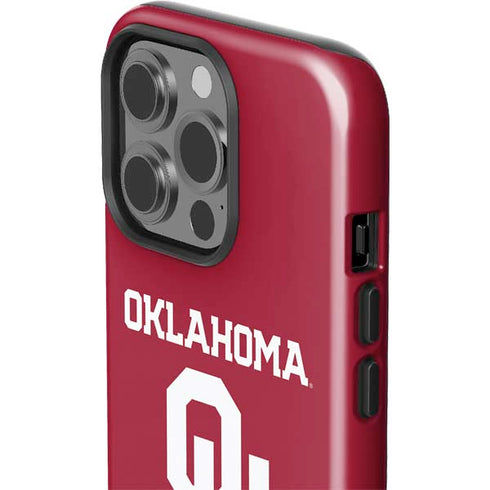 University of Oklahoma Basketball iPhone 15 Pro Impact Case