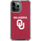 University of Oklahoma Basketball iPhone 14 Pro Max Clear Case
