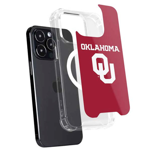University of Oklahoma Basketball iPhone 15 Pro Max MagSafe Case