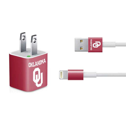 University of Oklahoma Basketball iPhone Charger (5W USB) Skin