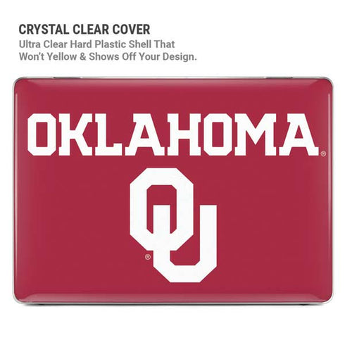 University of Oklahoma Basketball MacBook Pro 16in (2021-25) Case plus Skin