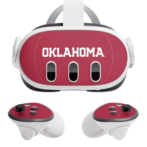 University of Oklahoma Basketball Meta Quest 3 Skin