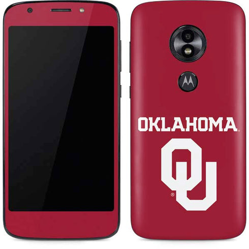 University of Oklahoma Basketball Moto E5 Play Skin