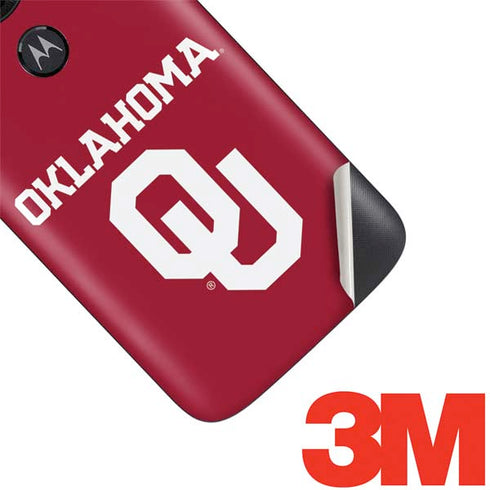 University of Oklahoma Basketball Moto E5 Play Skin